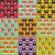 patchwork animals in multi - vastag, erős szövet méteráru