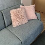 szürke - vastag, erős, jacquard zsenília szövet méteráru