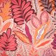 nagy levelek - botanic leaf art in cream - középvastag prémium szövet méteráru