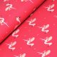flamingók - pink - mintás elasztikus méteráru