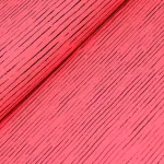 vázlatos vonalak - sketched stripes in sunkisst coral - mintás elasztikus méteráru