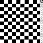 kockás - checker black and white - mintás jersey méteráru