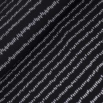 szabálytalan csík mintás pamut jersey méteráru - irregular stripes on white