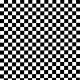 apró kockás - small checker black and white - mintás jersey méteráru