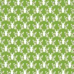 rustique winter - bucks and boughs in garland - designer pamut méteráru