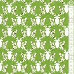 rustique winter - bucks and boughs in garland - designer pamut méteráru