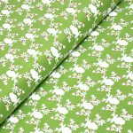 rustique winter - bucks and boughs in garland - designer pamut méteráru