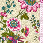 provencial garden in pink - designer pamut méteráru