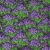 levendula - landscapes & florals - lavender in lilac - designer pamutvászon méteráru