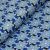 mandala-opulent floral - foulard in blue - designer pamutvászon méteráru