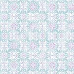 my heart flutters - fairy foulard in blue - designer pamutvászon méteráru