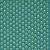 apró virágok - positivi-tea - cute as a button in teal - designer pamutvászon méteráru