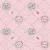 country birds in pink - designer pamut méteráru