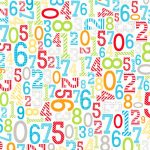 surprise numbers - designer pamut méteráru