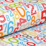 surprise numbers - designer pamut méteráru