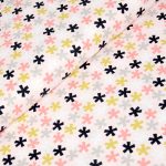 meow - asterisk in pink - designer pamut méteráru