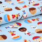 sport kids - boys park - designer pamut méteráru