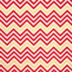 remix metallic - chevron flame - designer pamut méteráru
