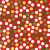 remix - dots in crimson - designer pamut méteráru