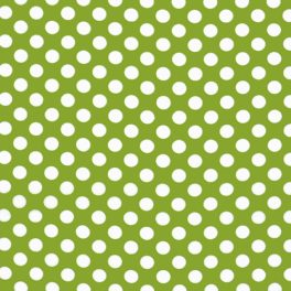 spot on - spots in lime - designer pamut méteráru