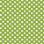 spot on - spots in lime - designer pamut méteráru