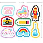 this and that - pillow panel - designer pamut méteráru