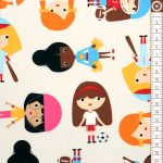 sport kids - girls park - designer pamut méteráru