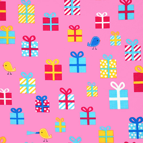 girl friends - gifts in pink - designer pamut méteráru