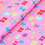 girl friends - gifts in pink - designer pamut méteráru