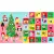 adventi naptár - girl friends holiday party - advent calendar panel - designer pamut méteráru