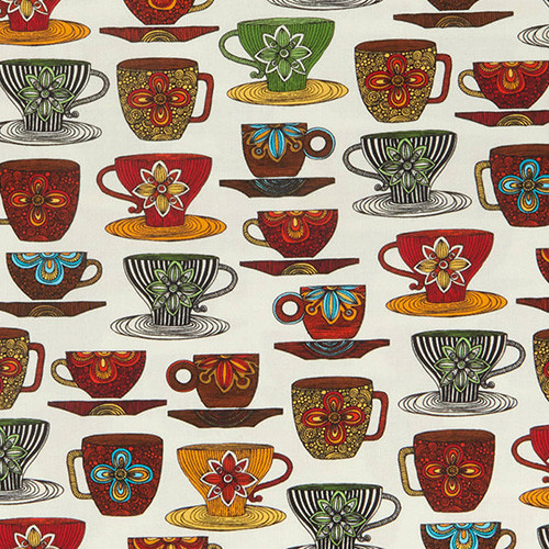 coffee break - mugs in ivory - designer pamut méteráru