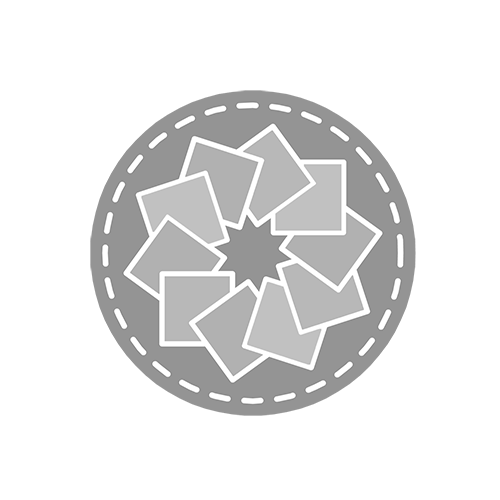 venice - flower mandala in teal - designer pamut méteráru