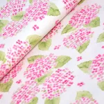 hortenzia - natural blooms - hydrangea in azalea - designer pamutvászon méteráru