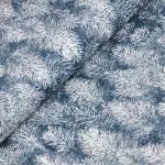 havas fák - first snow - metallic in evening - designer pamutvászon méteráru