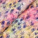 virág - watercolor blossoms in blossom - batikolt kézműves designer pamut méteráru