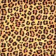 leopárd minta - animal kingdom - leopard in wild - designer pamutvászon méteráru