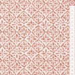 patio - terracotta - designer pamutvászon méteráru