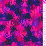 virágminta - color wheel - petals in dahlia - designer pamutvászon méteráru