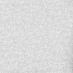 virágok - pale prints - flowers on white - designer pamutvászon méteráru