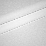 virágok - pale prints - flowers on white - designer pamutvászon méteráru