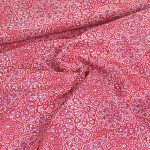 london calling - floral kaleidoscope in sorbet - VÉKONY pamut designer lawn méteráru