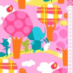 erdei állatok - play date - park walk cheer - designer pamut méteráru