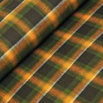 kockás - durango flannel in mustard - designer pamut flanel méteráru