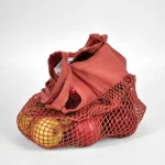 rozsda szín - biopamut bevásárló szatyor - cekker