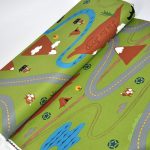 J is for Jeep® canvas in light green - home dec - lakástextil