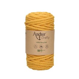 mustár (108) - 5 mm - Anchor Crafty makramé fonal
