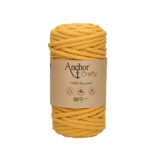 mustard (108) - Anchor Crafty makramé fonal - 5 mm