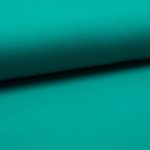 smaragdzöld színű elasztikus pamut jersey anyag - emerald