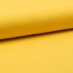 sárga színű elasztikus pamut jersey anyag - yellow
