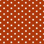 pöttyök - polka dot in terra - európai pamut puplin méteráru